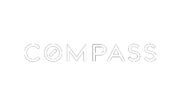 Compass real estate logo without background