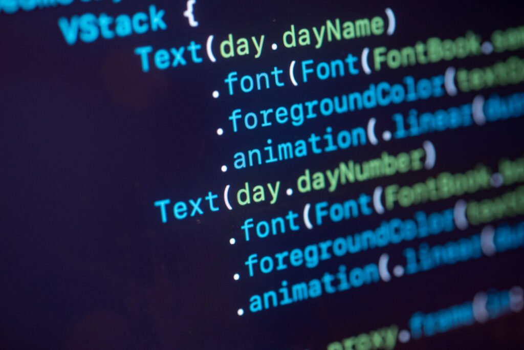 texts on a computer for a realtor website