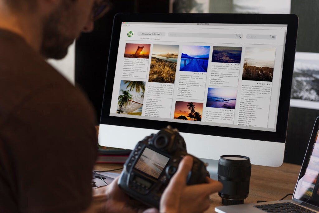 a realtor creating a blog to get more traffic to a real estate website