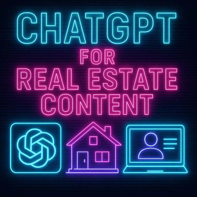 chat gpt for real estate content