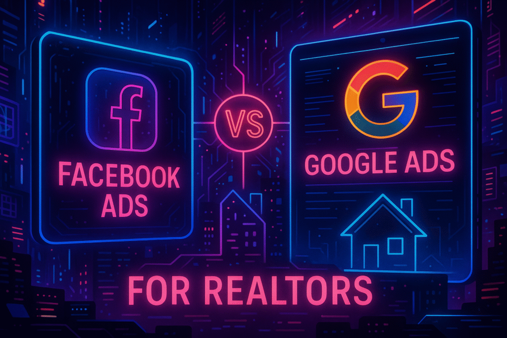 facebook ads vs google ads for realtors