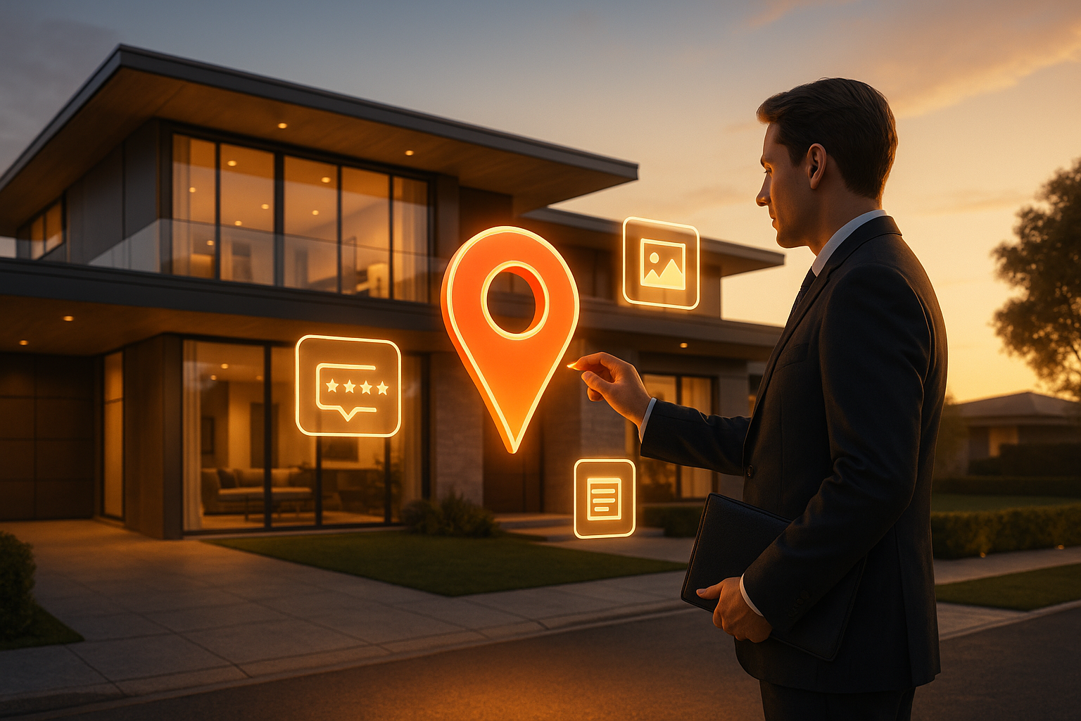 realtor gaining a listing because he optimized his google business profile