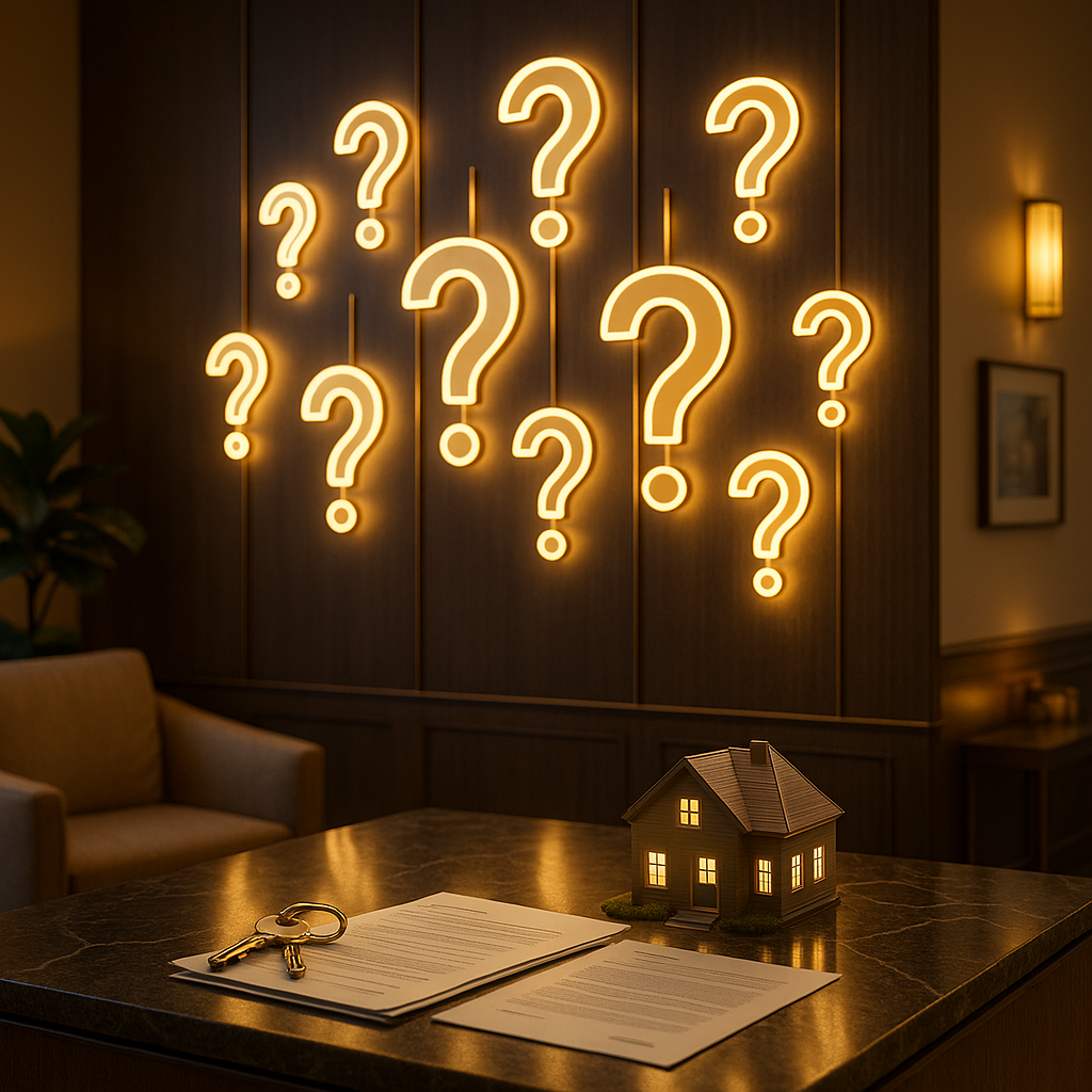 frequently asked questions on a realtor website