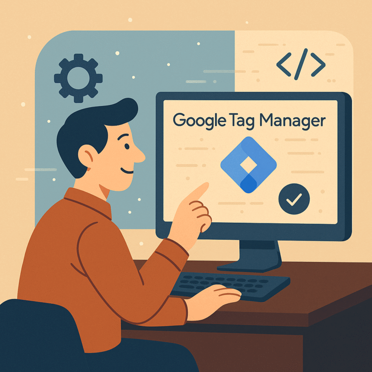 google tag manager set up for real estate agents