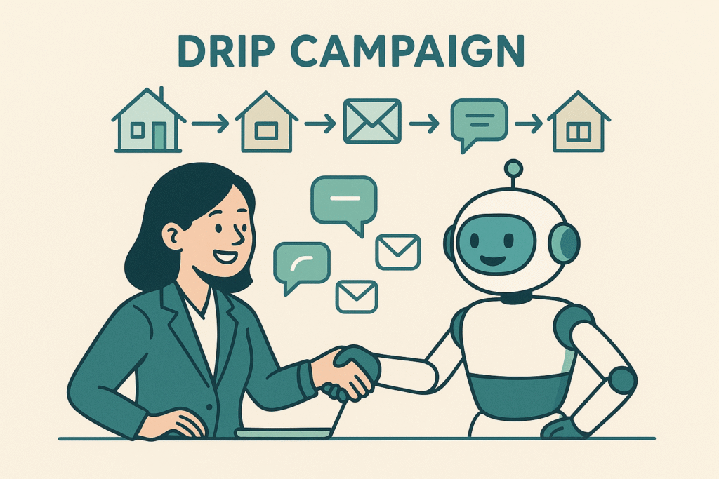 drip campaign automated follow up for realtors