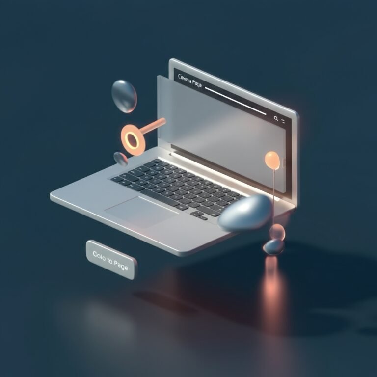 landing page on a real estate website