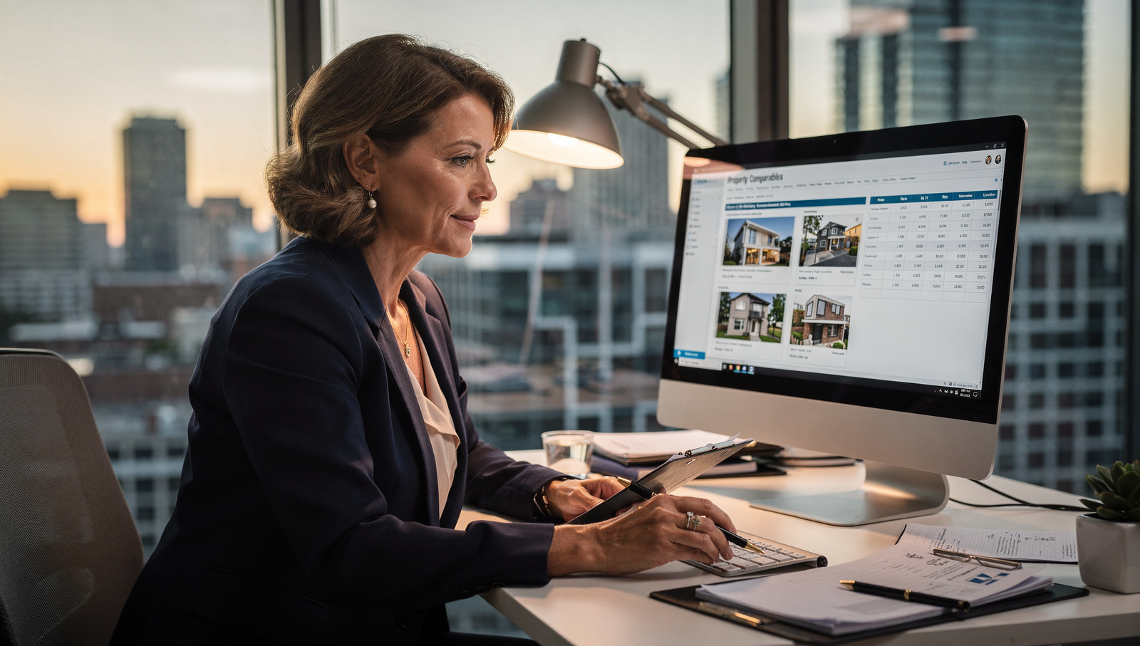 realtor running comps for clients for real estate