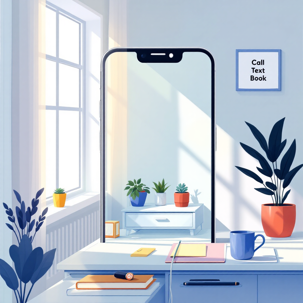 Mobile website with sticky contact options that build visitor confidence