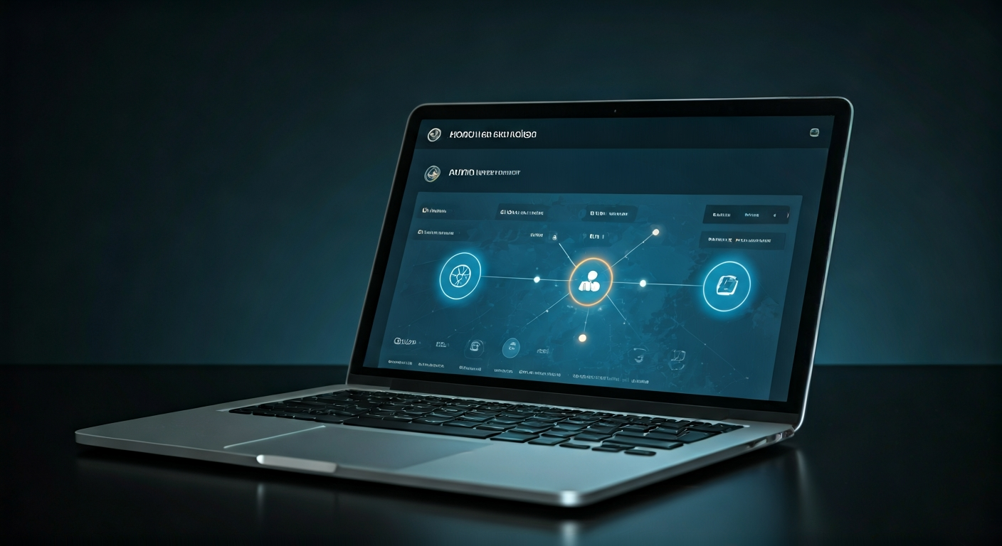 Luxury HVAC marketing visual showing SEO, ads, and social working together