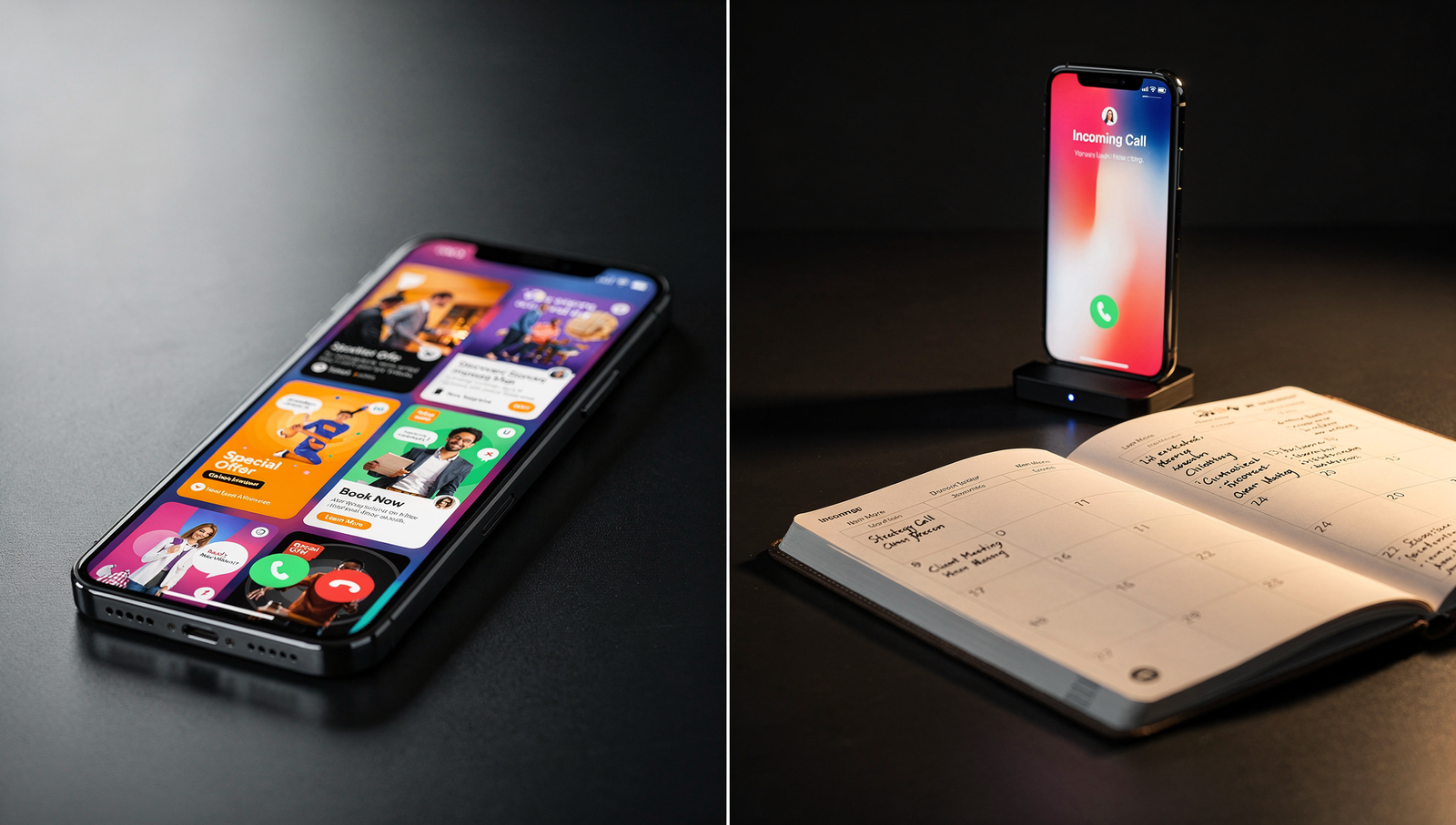 Social media ads leading to phone calls and booked HVAC appointments