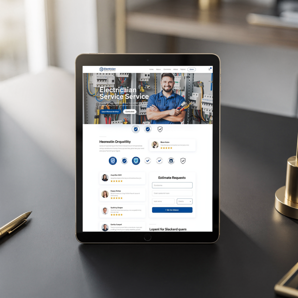 13 Electrician Website Templates That Turn Clicks Into Paid Jobs