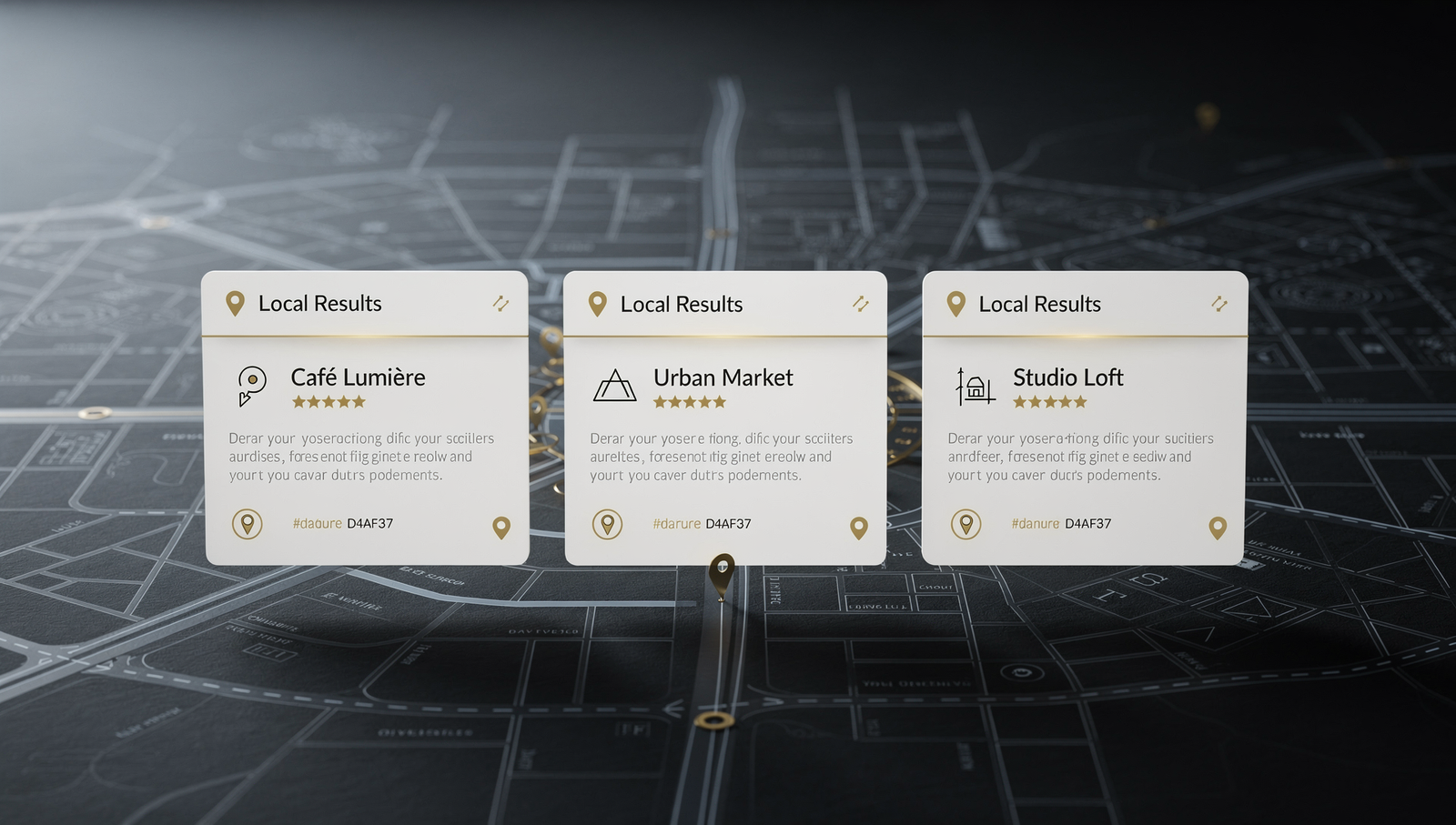 Local SEO map pack concept image for electrician website builder post