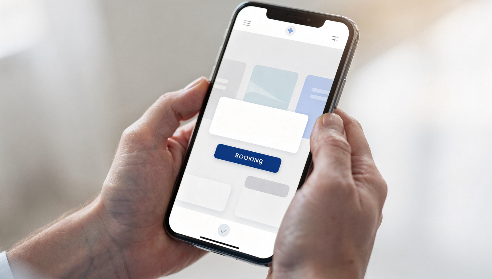 Mobile-friendly functional medicine website with a clear booking button