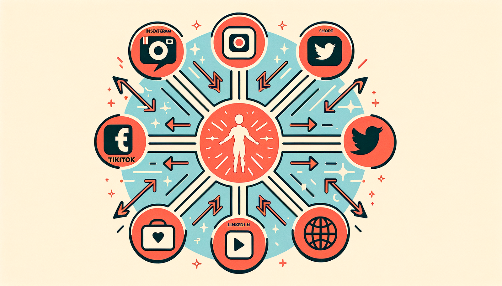 repurpose fitness content social media