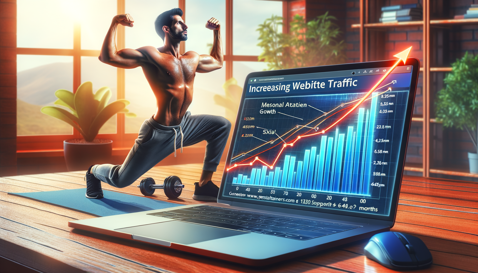 personal trainer blog content SEO traffic