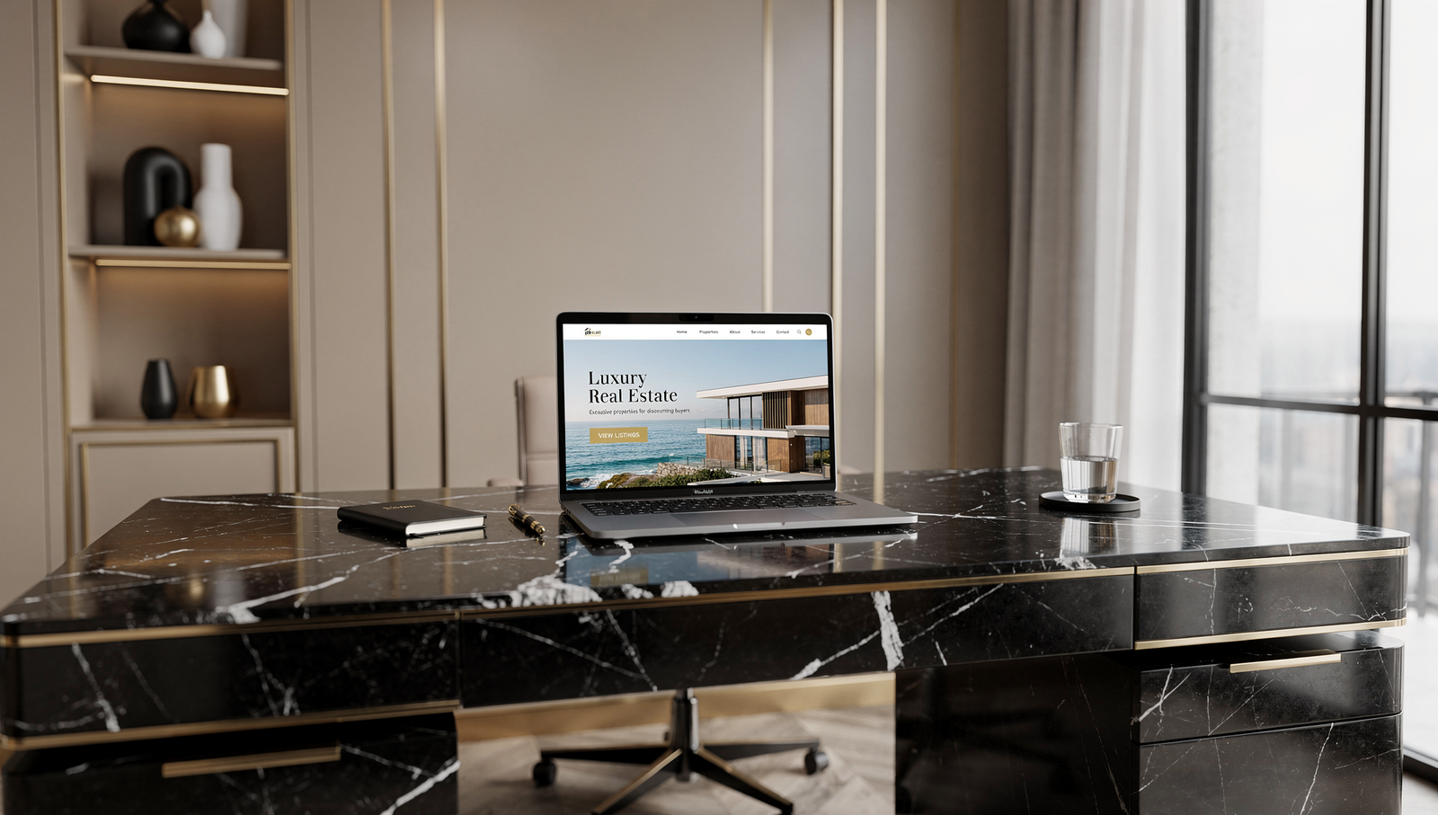 Digital marketing strategy and luxury web design for high-ROI business growth