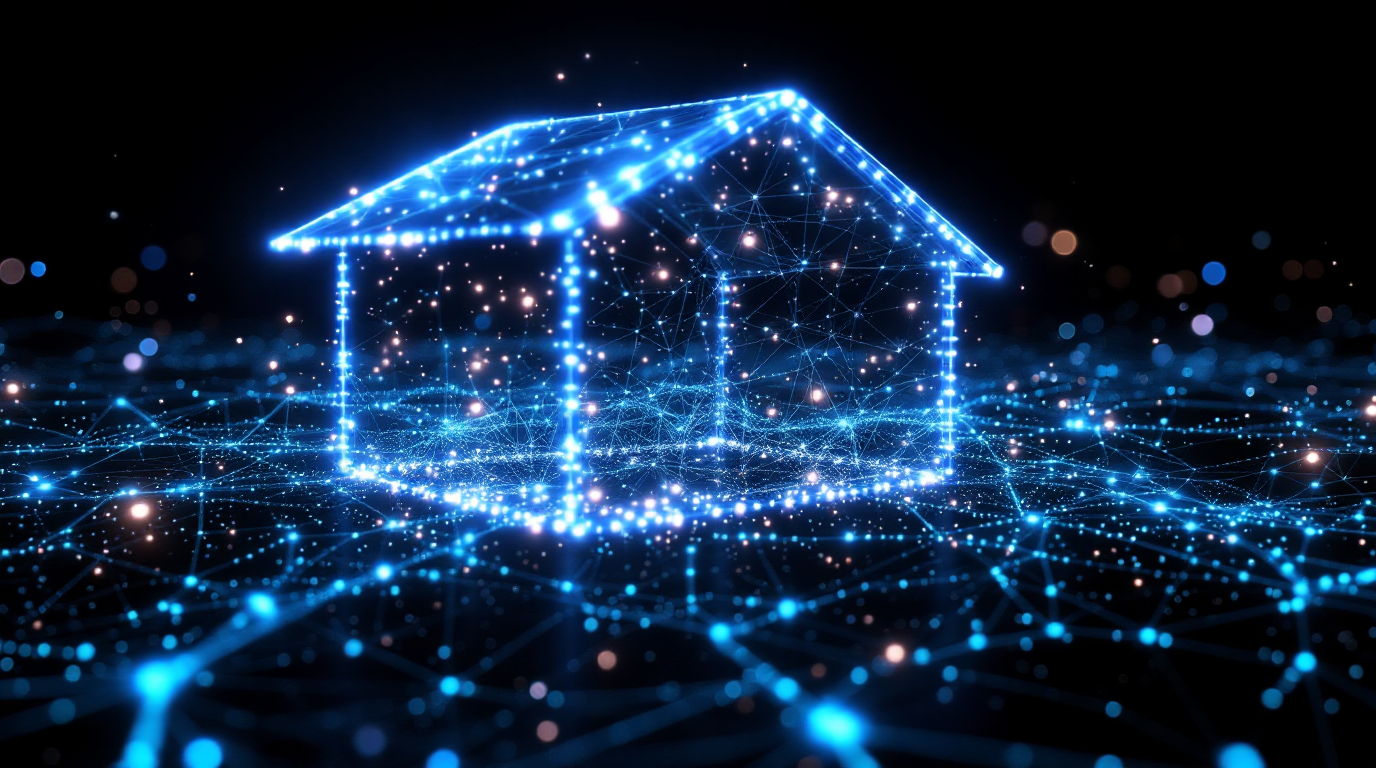 AI neural network visualization representing the intelligent follow-up system