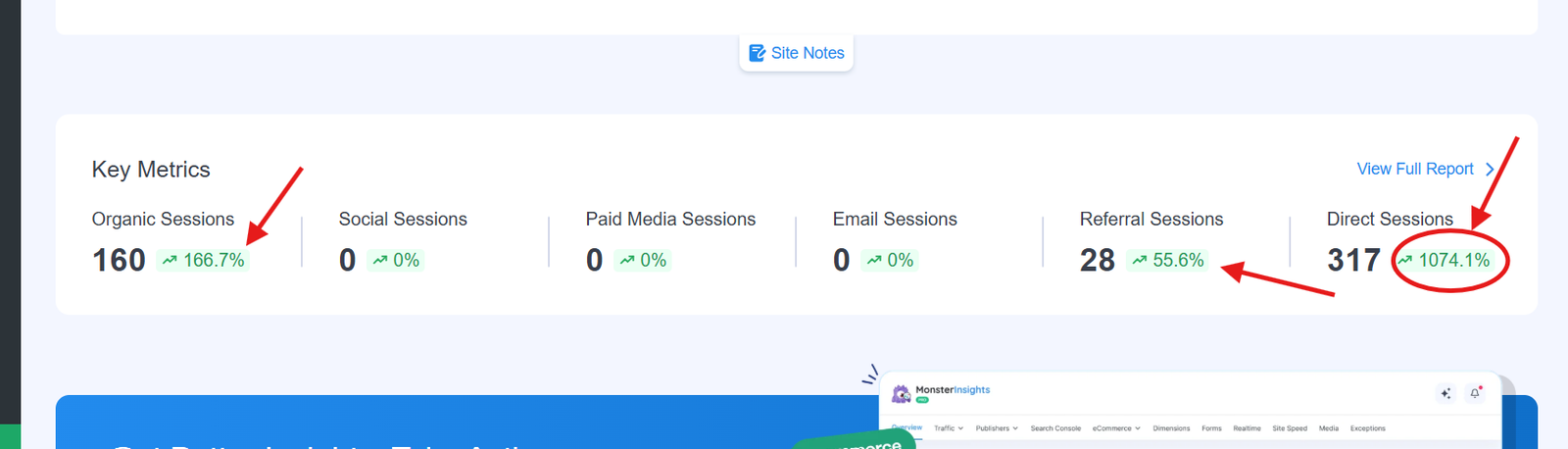 Marketing performance data for listing agent client