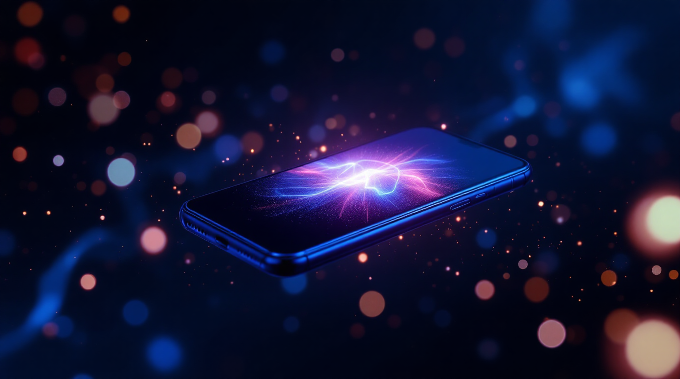 Smartphone receiving instant notification of a new seller lead