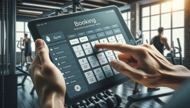 online booking personal trainer website