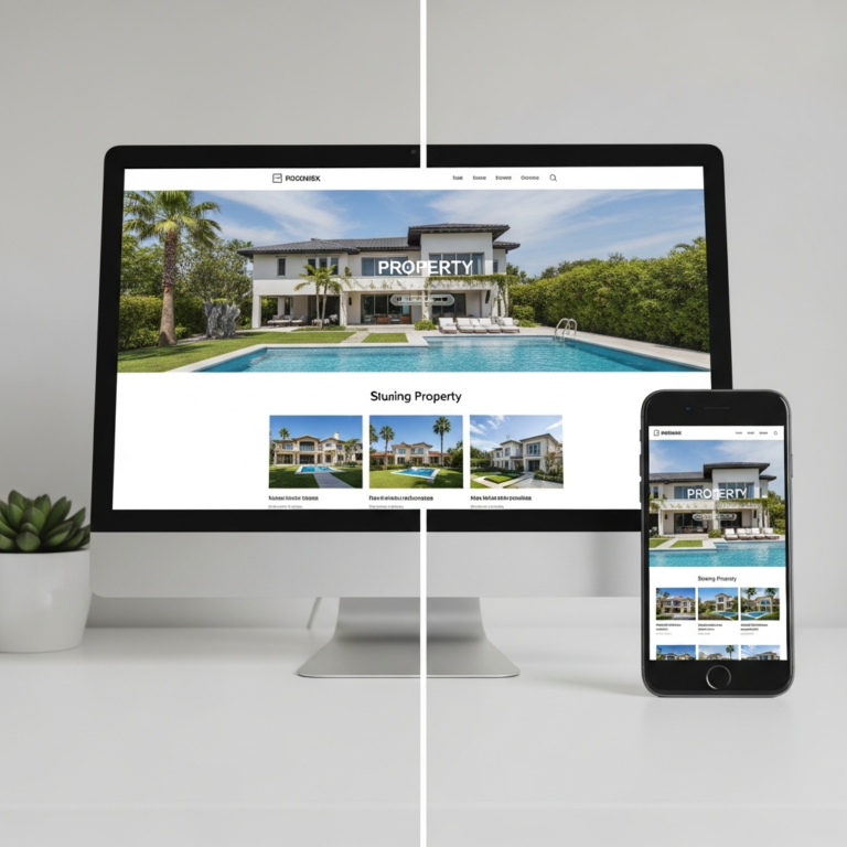 professional real estate website design