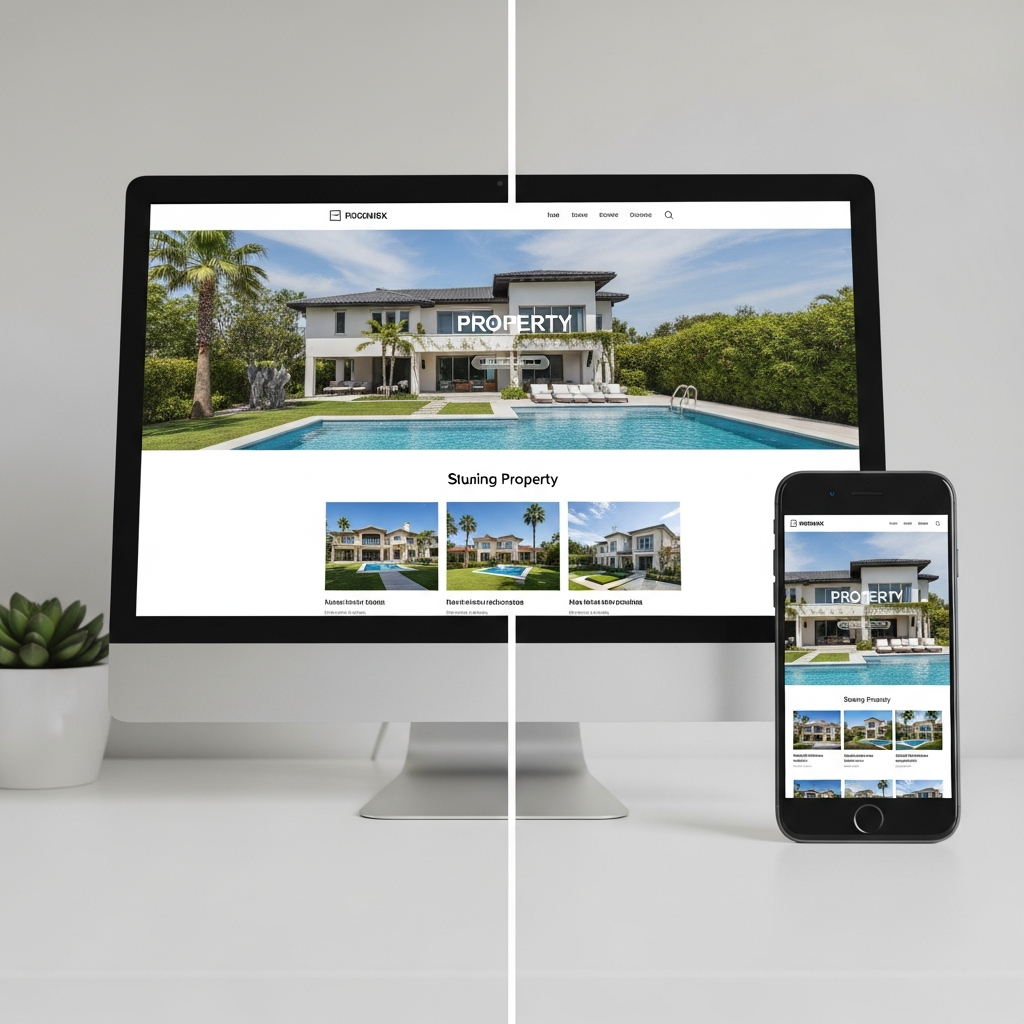 professional real estate website design