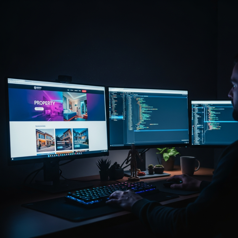 custom website for real estate agents
