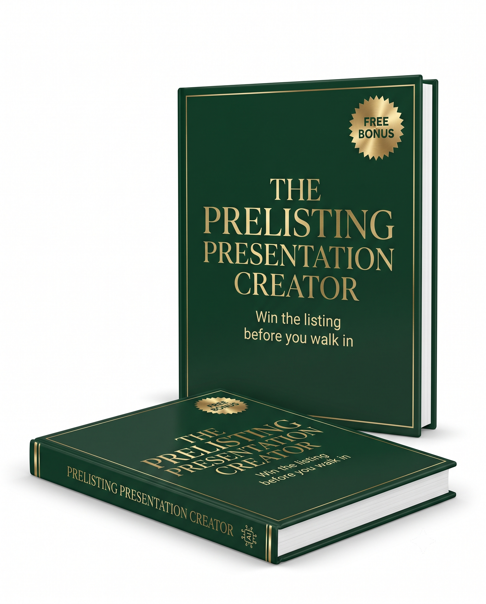 AI prelisting presentation creator for real estate agents