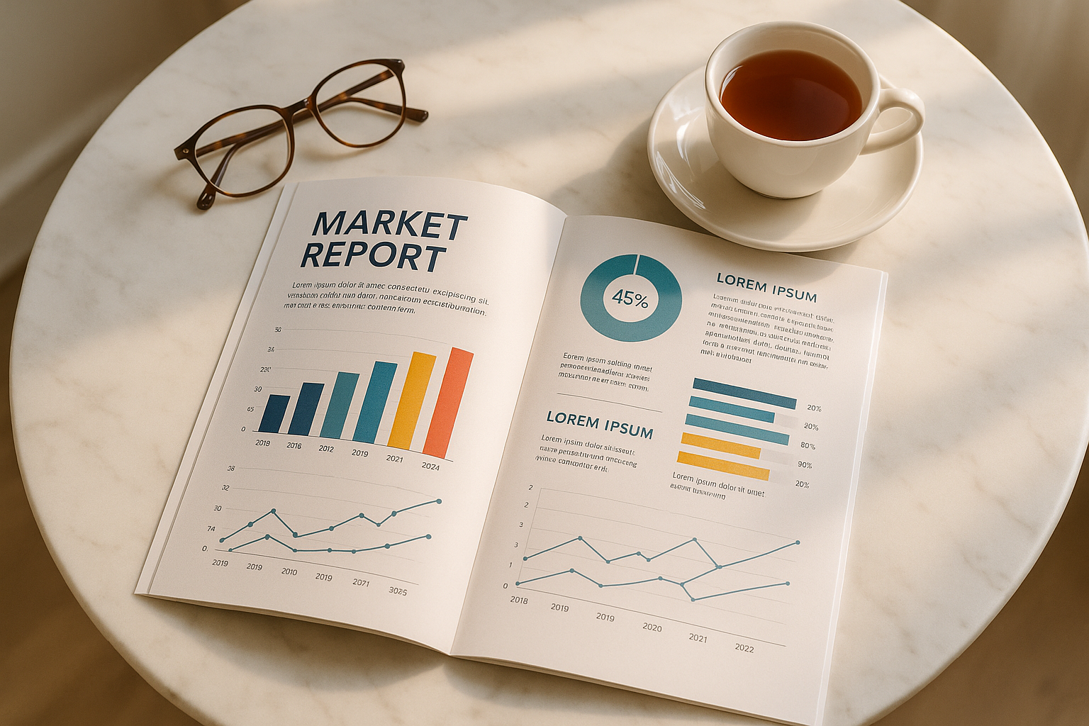 real estate market report generator